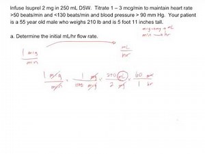 Titration Calculation (Example)