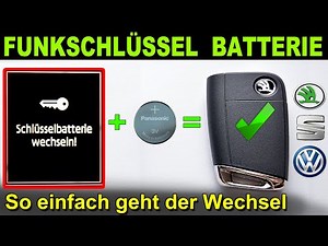 Skoda Octavia key battery replacement