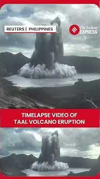 Watch: Taal Volcano Erupts Like Never Before! Ash, Steam Shoot 2 km Into Sky