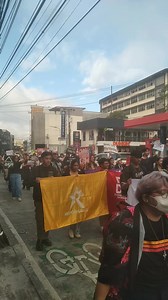 4.3K views · 94 reactions | Students from Saint Louis University marching from the SLU main campus towards Malcolm Square for the centralized program with other Baguio-Benguet universities in yesterday's protests. (November 18, 2025) | The Cordilleran Sun | Facebook