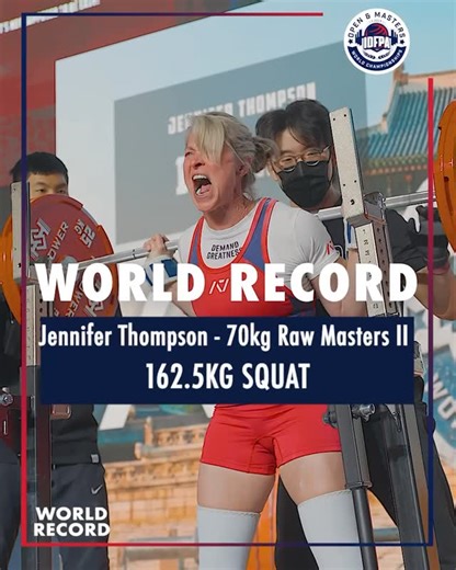 USA Powerlifting® (USAPL) on Instagram: "Breaking world records and winning world championships is nothing new to @jenthompson132"