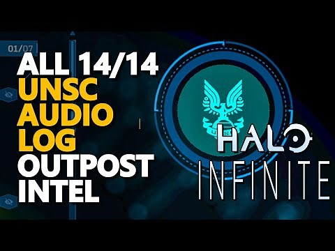 All UNSC Audio Log Outpost Intel Halo Infinite