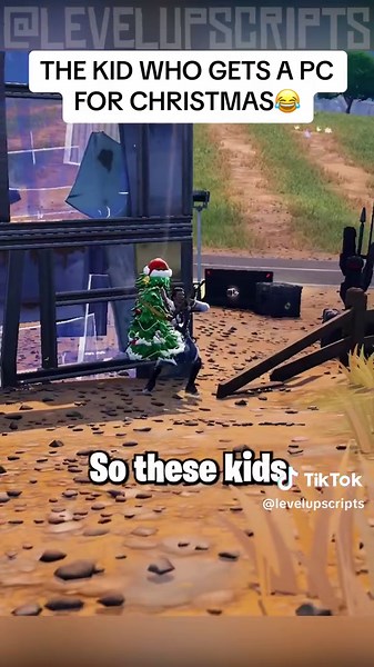 PC Kid vs. Console Kids: Fortnite Christmas Chaos