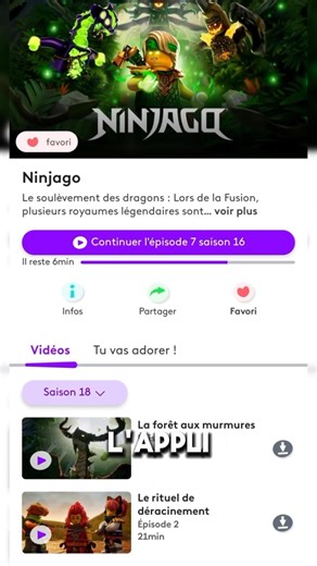 les 2 premiers épisodes sont disponibles ! #ninjago #dragonrising #saison4
