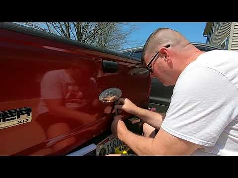 HOW TO Replace 2005-2011 Ranger Ford TRUCK 9" REAR EMBLEM- 20 Min Job-Only $15 #diy #howto #ford