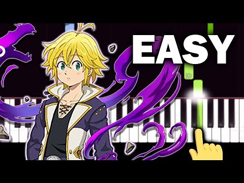 Nanatsu no Taizai OST - Eriones (The Seven Deadly Sins) - Piano tutorial