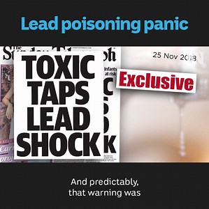 12K views · 191 reactions | An old warning about lead poisoning stirs up new fears. | Media Watch | Facebook