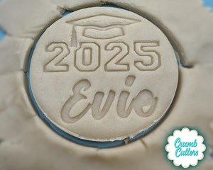 Custom Graduation Cookie Cutter & Stamp - Etsy