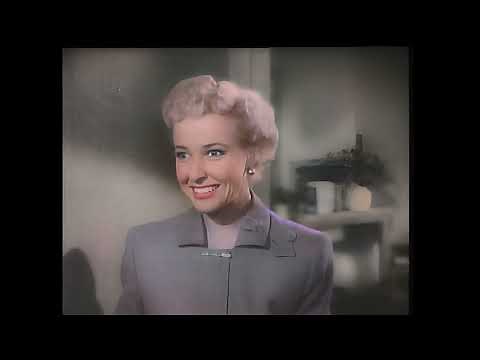 My Dear Secretary - 1948 (Laraine Day, Kirk Douglas, Keenan Wynn) Full Movie - Colour