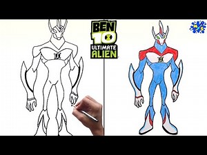 How to Draw Ultimate Way Big | Ben 10 | Drawing tutorial