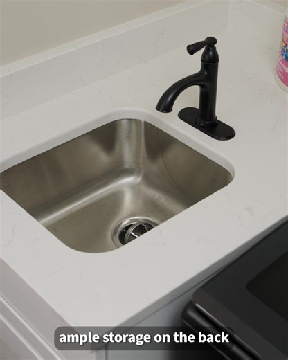 The right sink will make any mess easier to handle. Even in tighter, compact spaces, LJ’s experts can design custom sinks that bring the function and style you need in your laundry room. https://bit.ly/LJsLaundryRooms | LJ's Kitchens & Interiors | Facebook
