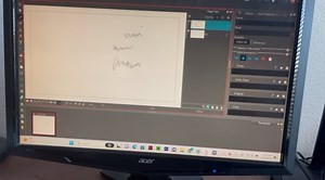 Pen is drawing offset to cursor