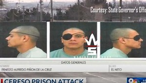 Leader Of A Cartel / Loyal To El Chapo... Escapes Prison Along With 24 Other Inmates In A Violent Jail Break In Mexico.. 14 Dead!