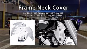 Motorcycle Fork Frame Neck Cover For 2009-2015 Yamaha XVS950 V star 950 2009-2017 XVS950CT V Star 950 Tourer