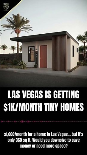 Las Vegas Is Getting $1K Month Tiny Homes