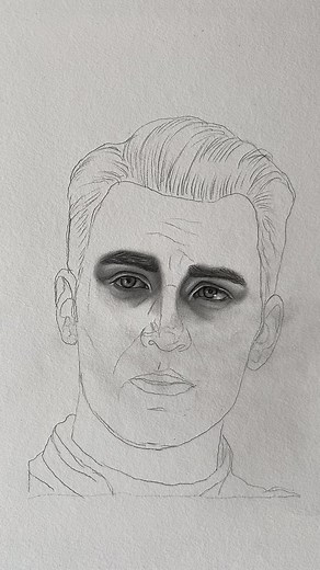 Drawing Steve Rogers Captain America