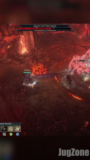 Beast of the Deep Full Boss Fight in Diablo 4 Lord of Hatred DLC
