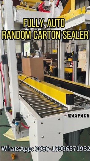 Fully Automatic Random Size Case Sealer: Smart Box Packing