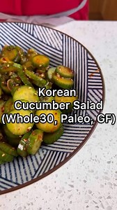 This crunchy, spicy, refreshing Korean cucumber salad is the perfect make-ahead salad. Not only is it packed with umami, it’s also gluten free, paleo, keto, and Whole30! https://nomnompaleo.com/korean-cucumber-salad #keto #whole30 #cucumbersalad | Nom Nom Paleo - Michelle Tam