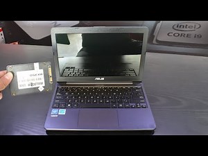 asus E203M upgrade SSD jadi lebih kencang dari sebelumnya