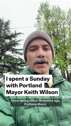 Since taking office 16 months ago, Mayor Keith Wilson has frequently foregone the week’s standard day of rest and instead opted to traverse Portland to assess his government’s response to some of the city’s most pressing and visible challenges. Along the way, he tosses trash into the back of his truck, drops by businesses and obsessively phones in requests to city agencies when he comes across fixes he thinks should be made. Read more at the link in our bio. #portland