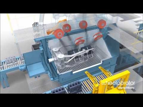 Wheelabrator DS1 650 Manipulator Shot Blast System