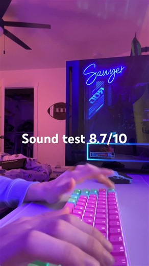 Cotton candy keyboard review #gaming #keyboard #fyp