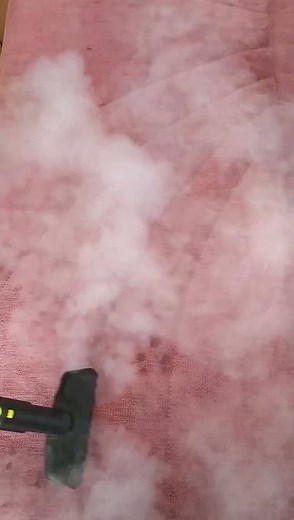 #shorts Sofa cleaning deep vacuum and steam / Satisfying cleaning video / How to clean sofa at home