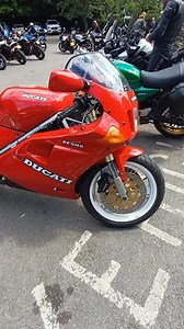 Ducati 851 - Merry Christmas 🎅 #explore #explorepage #reels #retrosuperbikes #bikelife #viral #trending | Retro Superbikes