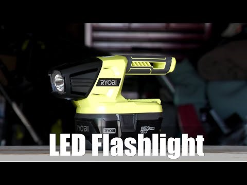 Ryobi LED Flashlight Review