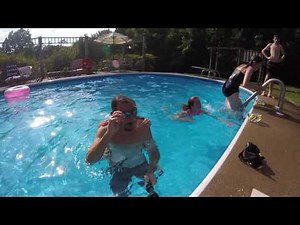 Gopro pool action in Pensacola