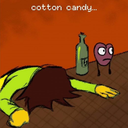 Cotton Candy | Deltarune short animation