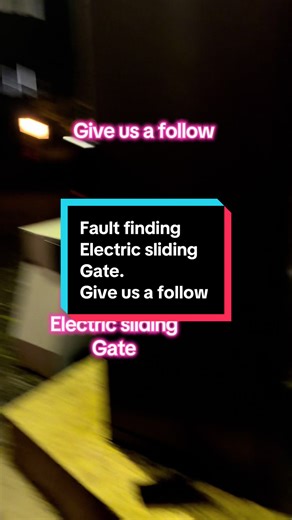 Fault finding on electric sliding gate. No safety edges So Gate left in manual. But after working through found faulty cable across road and sensors not working. Time to quote. #faulty #tradesman #gates #slidinggate #followme