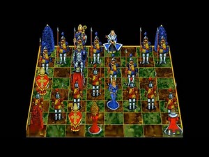 4K Battle Chess Enhanced CD ROM InterplayMS DOS1992 Pc Long gameplay