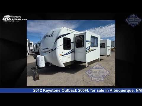 Spectacular 2012 Keystone Outback Travel Trailer RV For Sale in Albuquerque, NM | RVUSA.com