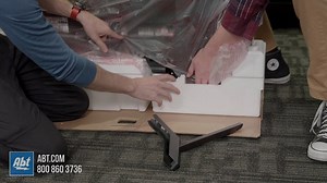 Sony Z9F Pedestal Assembly And Installation