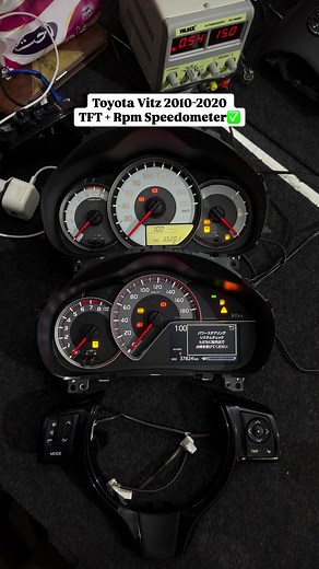 ✅Toyota Vitz 2010-2020 Rpm & Tft Speedometer CarbonFiber Steering Wheel ✅Plug And Play💯 ✅Call / WhatsApp: 03167990285📲 ✅TFT Meter Multimedia Buttons = Rs. 35,000/- with Delivery 🚚 & Without Buttons = Rs.20,000/- ✅Simple White Dial Rpm Meter = Rs. 12000/- 🚚 ✅CarbonFiber Steering Wheel =Rs. 35,000/- ✅Cash On Delivery 📦 Visit Us At Shop 88, Block-a, trust plaza, model town, gujranwala. #toyotavitz #vitz2012 #speedometer #vitzrs #carbonfibersteeringwheel