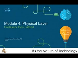 NetAcad ITN Module 4: Physical Layer PowerPoint Presentation