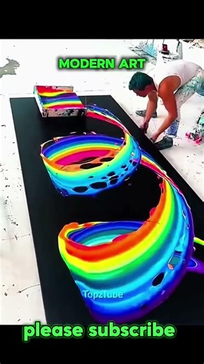 modern arts vs real art #art #drawing