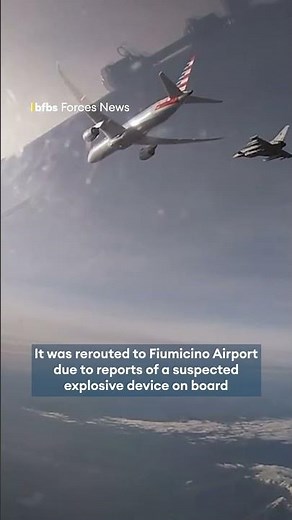 Typhoons force US passenger jet to land