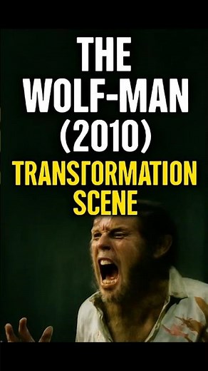 The Wolf-Man (2010) Transformation Scene - Watch the Epic Werewolf Change