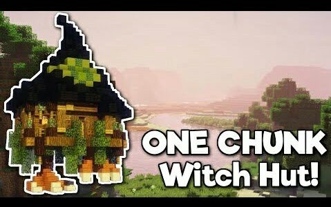 【Pixlriffs | 教程】 一区块建筑：女巫小屋