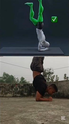 Easy Elbow stand tutorial ✅️ #calisthenics #foryou #shorts