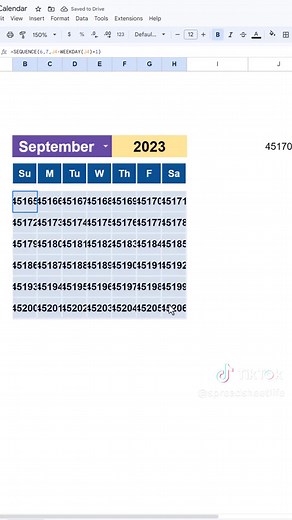 Creating a Dynamic Calendar in Google Sheets: A Step-by-Step Guide