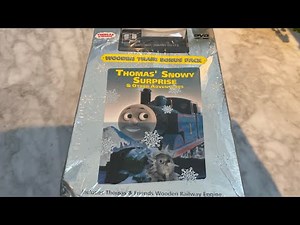 Thomas and Friends: Thomas' Snowy Surprise DVD with Wooden Railway Mavis Review
