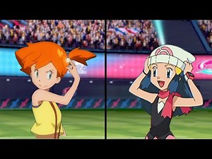 Pokemon Characters Battle: Misty Vs Dawn (Ash Ketchum Companions)