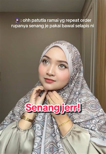 Bawal Selapis Curve: Cara Mudah Pakai Bawal Selapis