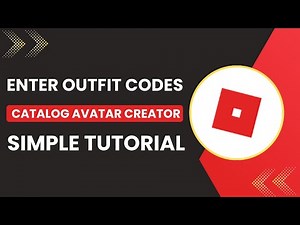 How To Enter Outfit Codes In Catalog Avatar Creator