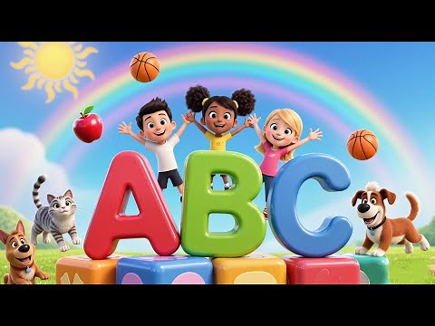 ABC Train Song - ABC Train Adventure - Educational Nursery Rhyme for Kids - Learn Alphabet A to Z
