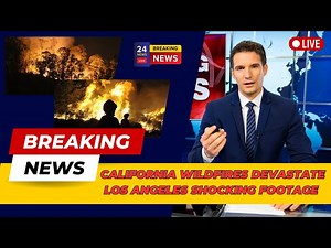 California Wildfires Devastate Los Angeles Shocking Footage